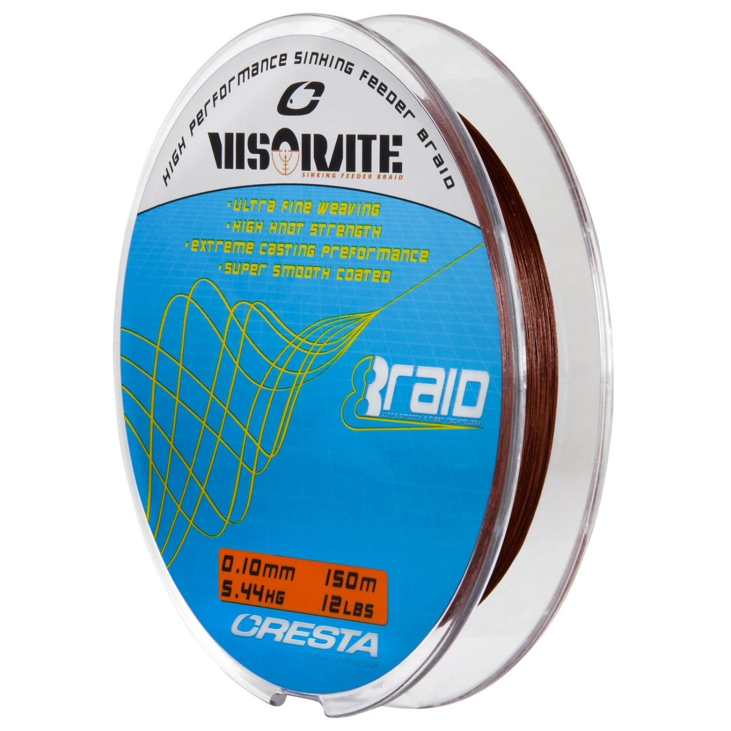 Cresta Visorate Sinking Feeder Braid 4 Cresta Visorate Sinking Feeder Braid - Afbeelding 2