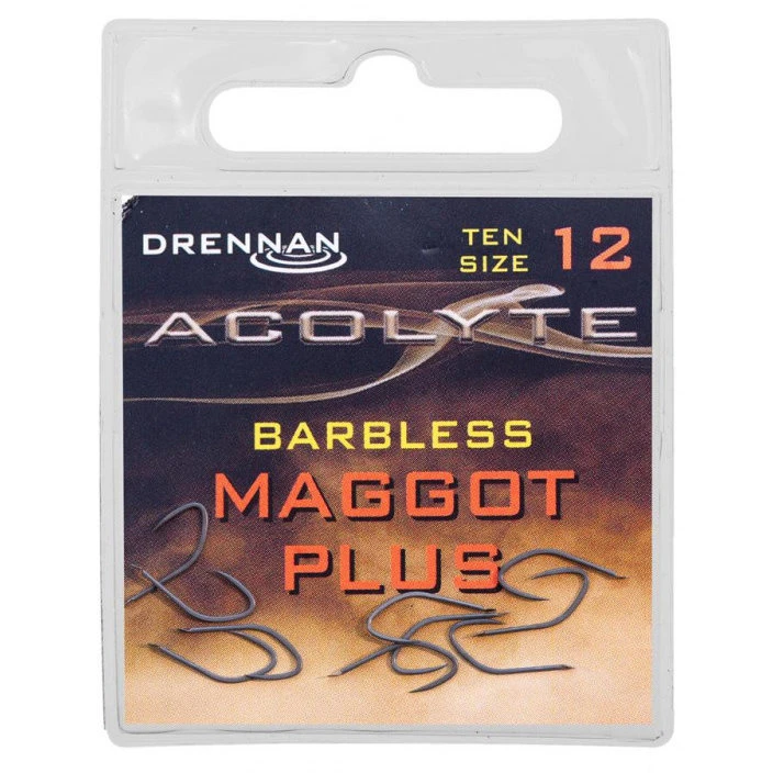 Drennan Acolyte Barbless Maggot Plus 3 Drennan Acolyte Barbless Maggot Plus