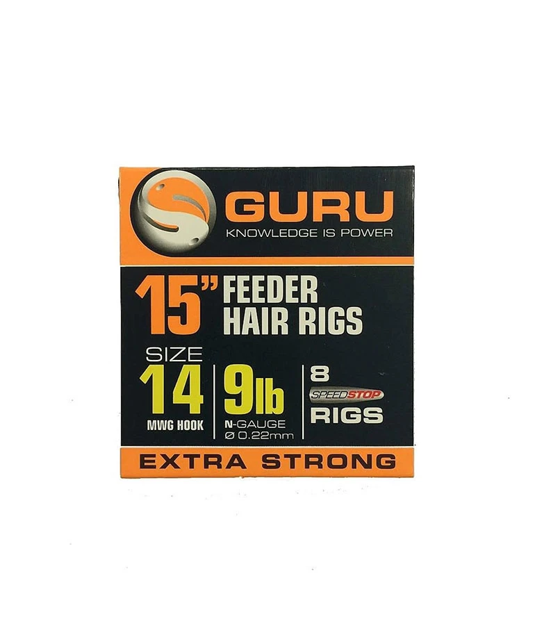 Guru 15” Feeder Hair Rigs 3 Guru 15” Feeder Hair Rigs