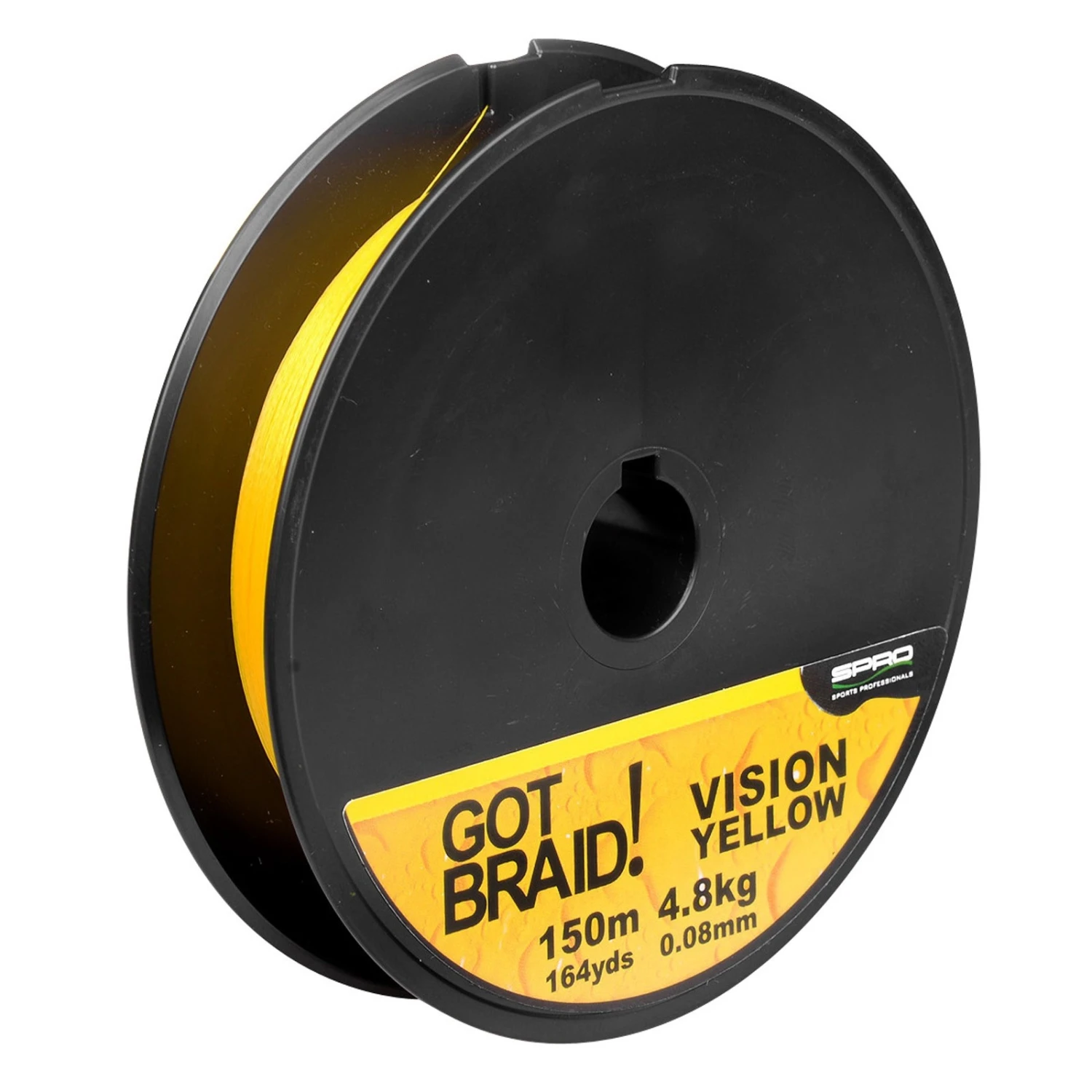 Spro GOT BRAID VISION YELLOW 4 Spro GOT BRAID VISION YELLOW - Afbeelding 2