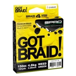 Spro GOT BRAID WEED GREEN -Matrix Winkel spro got braid weed green 2